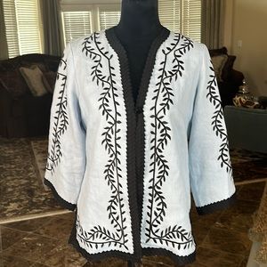 LINEA vintage, retro Linen jacket